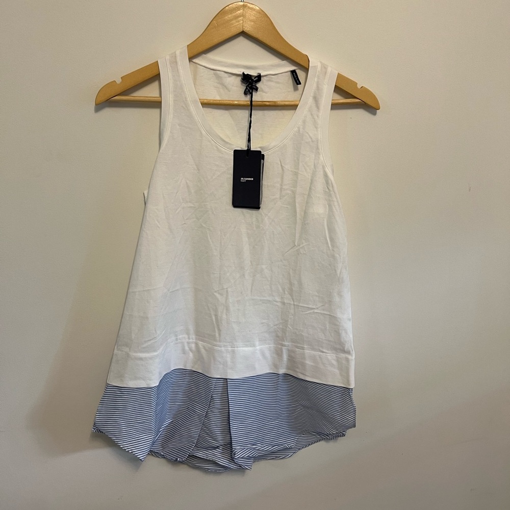 Jil sander navy tank top